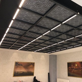 Dekoratif Tavan Clip-in 30x30 Tavan asma tavan