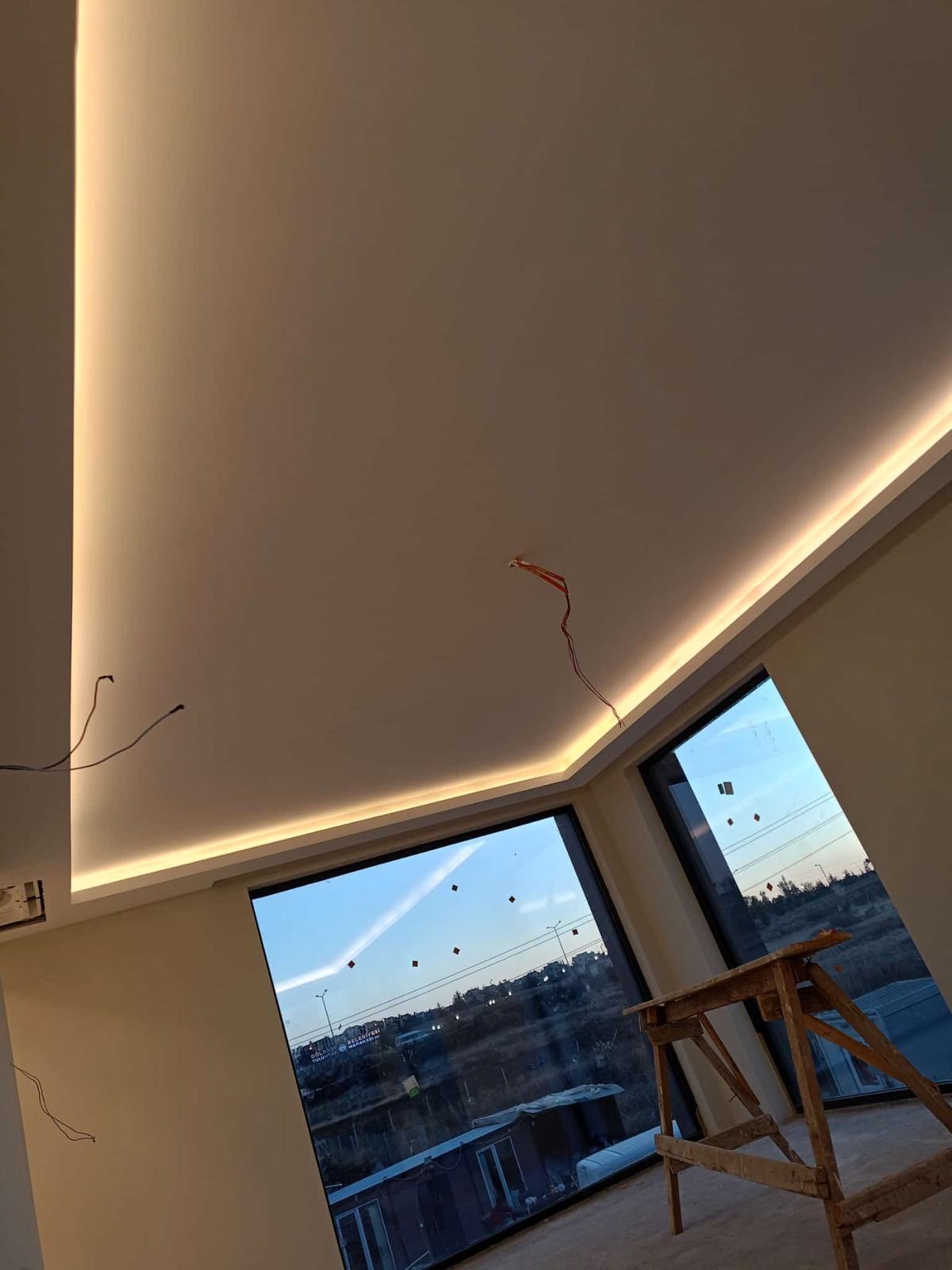 Gizli Işık Alçıpan asma tavan